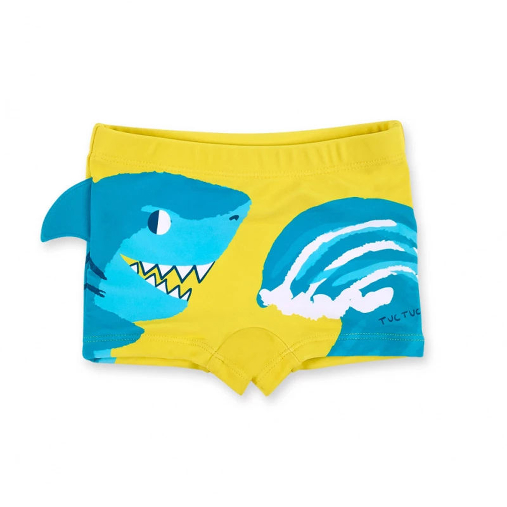 Μαγιό μποξεράκι TUC TUC αγόρι - ΚΙΤΡΙΝΟ
