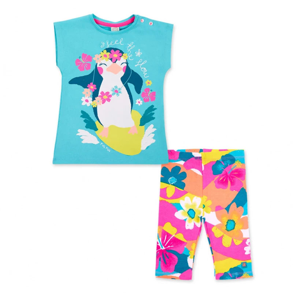 Σετ με κολάν TUC TUC κορίτσι - ΤΥΡΚΟΥΑΖ