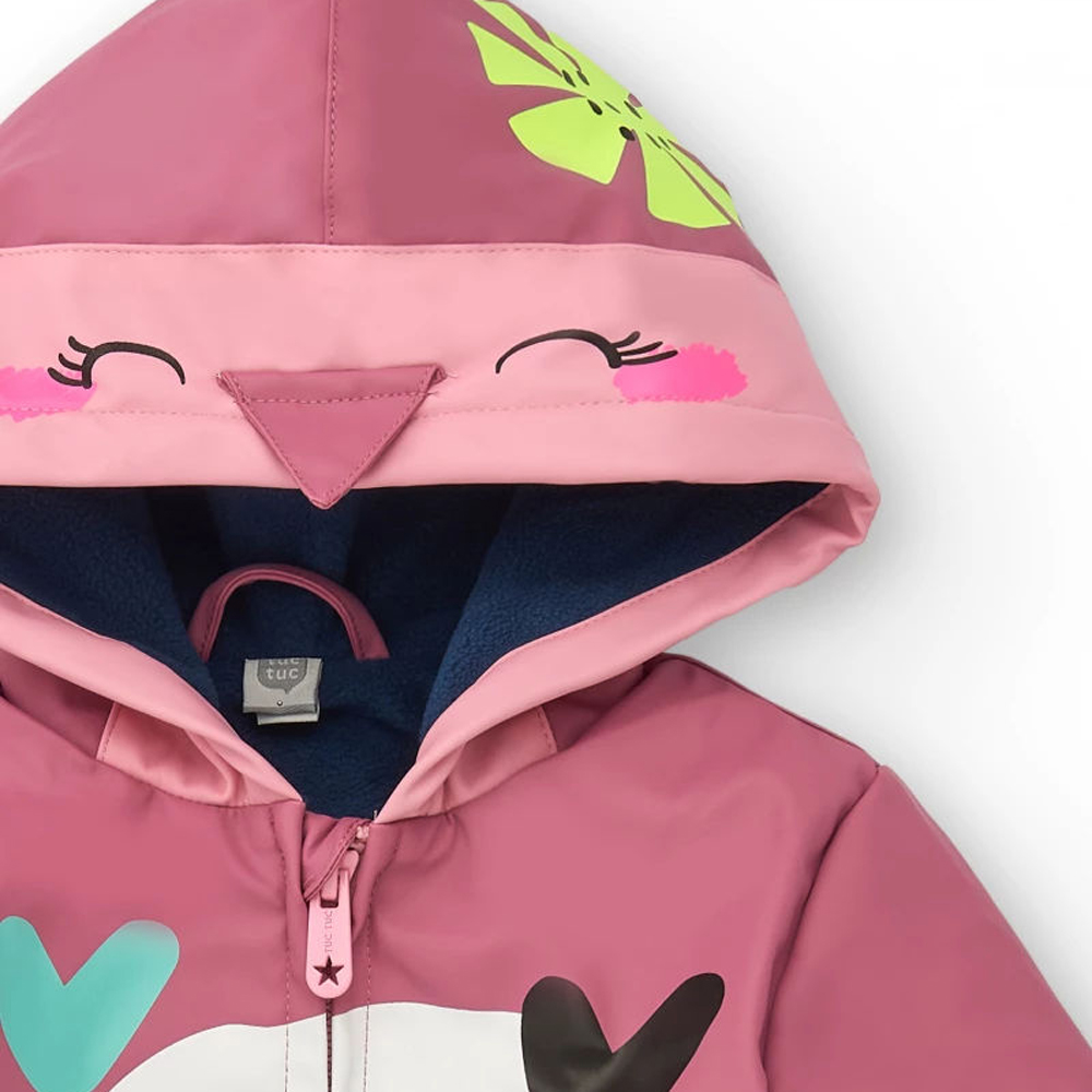 Παιδικό αδιάβροχο μπουφάν TUC TUC κορίτσι - 4