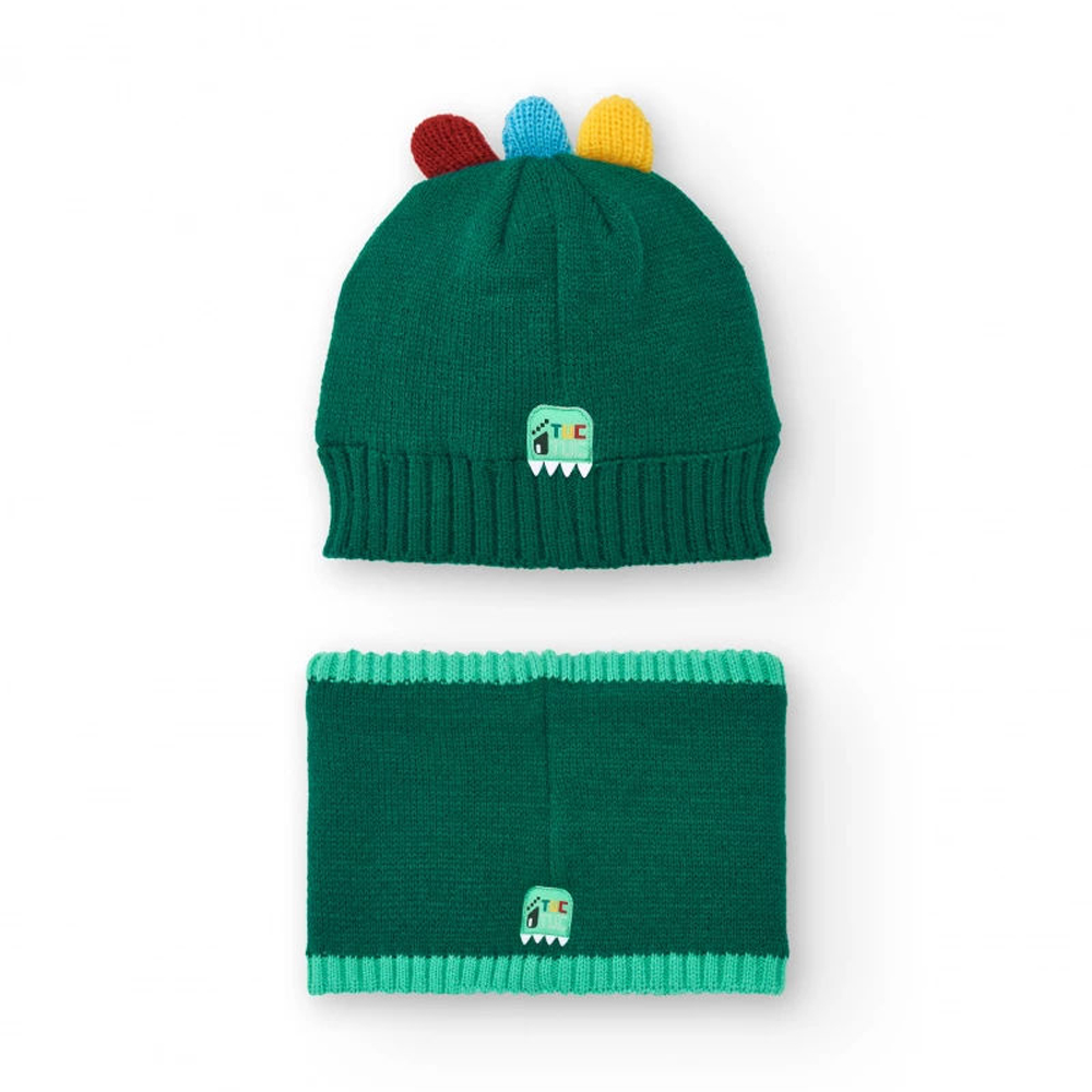 Παιδικό σετ σκούφος με περιλαίμιο TUC TUC αγόρι - 2