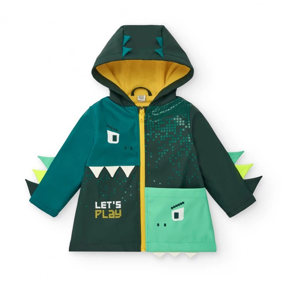Παιδικό αδιάβροχο μπουφάν TUC TUC αγόρι - ΠΡΑΣΙΝΟ