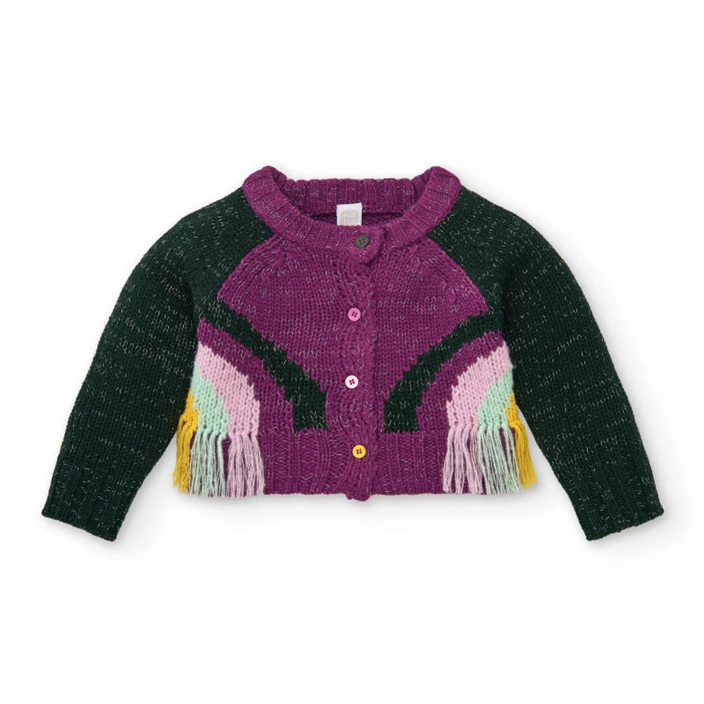 Παιδική πλεκτή ζακέτα TUC TUC κορίτσι - ΜΩΒ