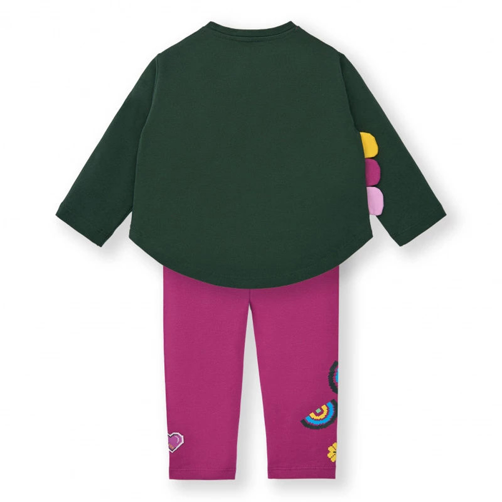 Παιδικό σετ με κολάν TUC TUC κορίτσι - 2