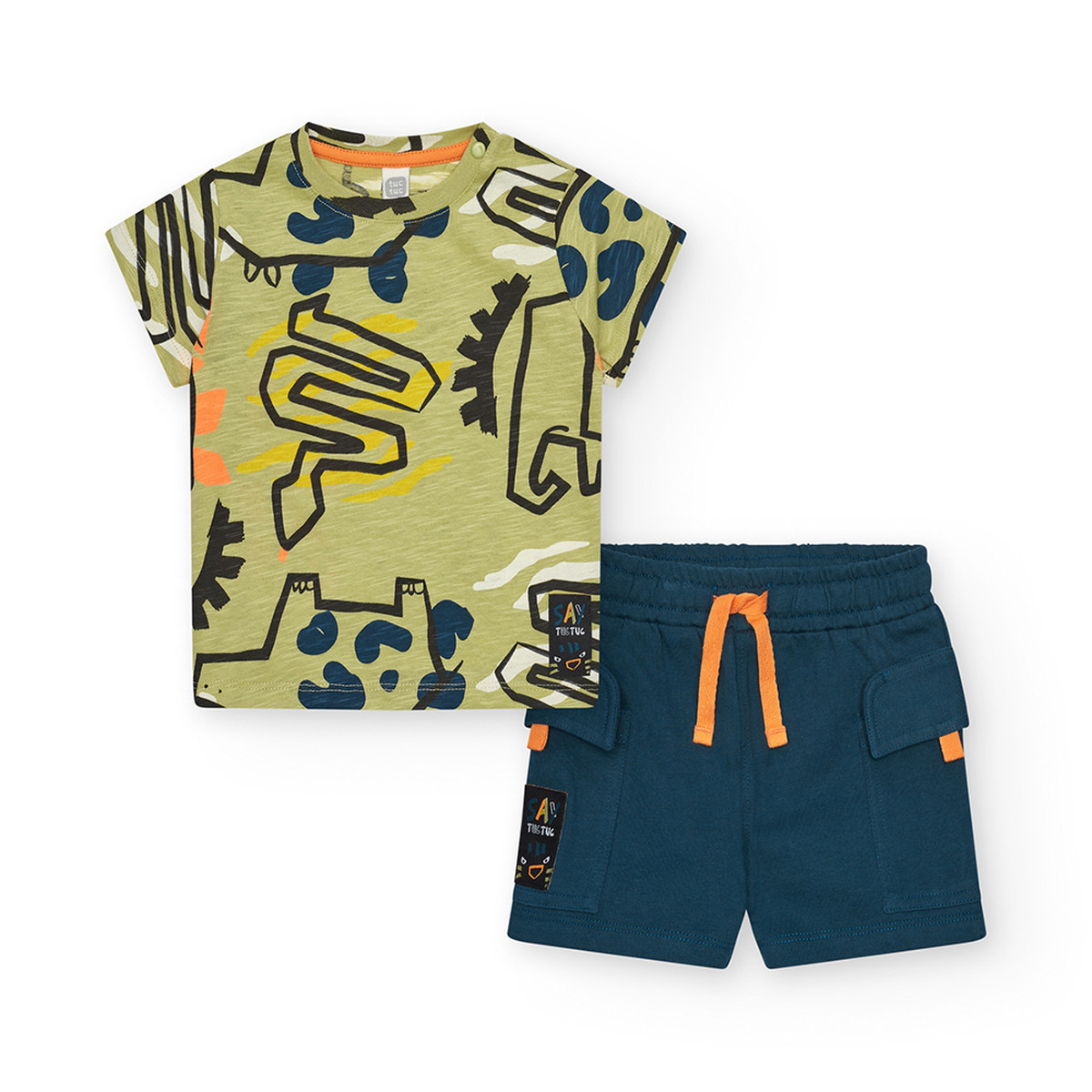 Παιδικό σετ με βερμούδα TUC TUC αγόρι - ΛΑΔΙ