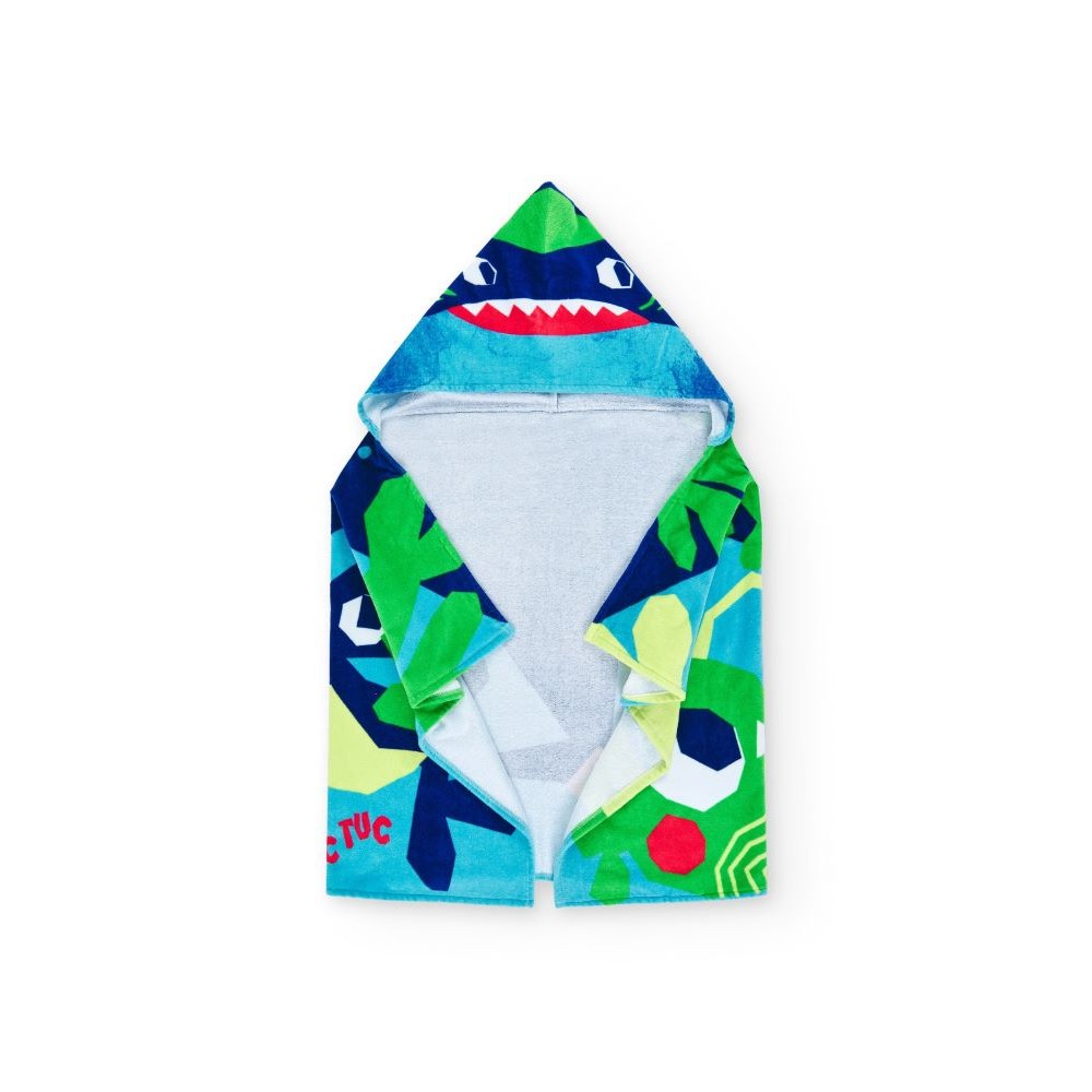 Παιδική πετσέτα με κουκούλα TUC TUC αγόρι - ΜΠΛΕ