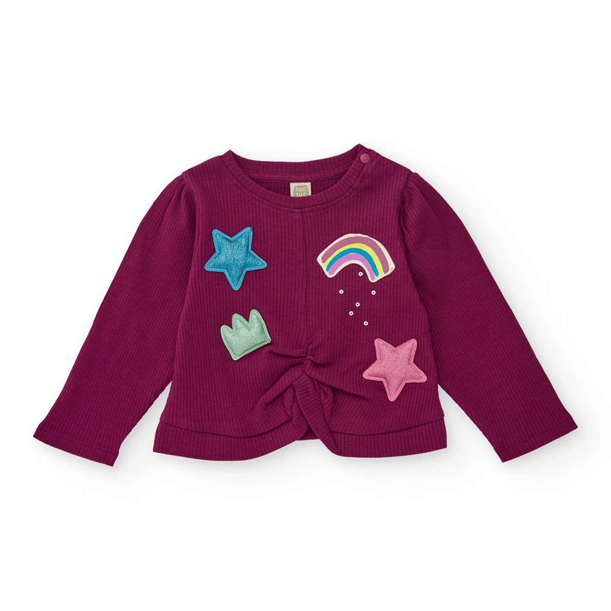 Παιδική ριμπ μπλούζα TUC TUC κορίτσι - ΜΩΒ