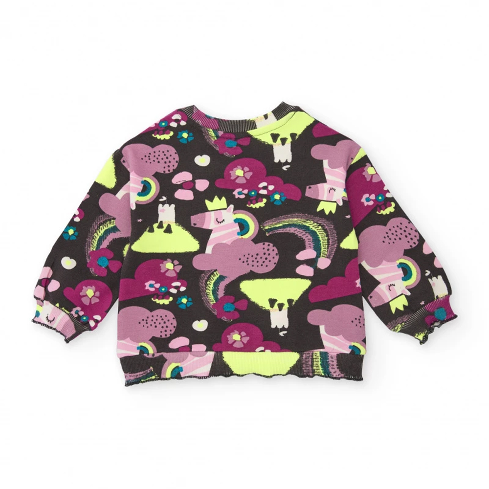 Παιδική μακρυμάνικη φούτερ μπλούζα TUC TUC κορίτσι - 2