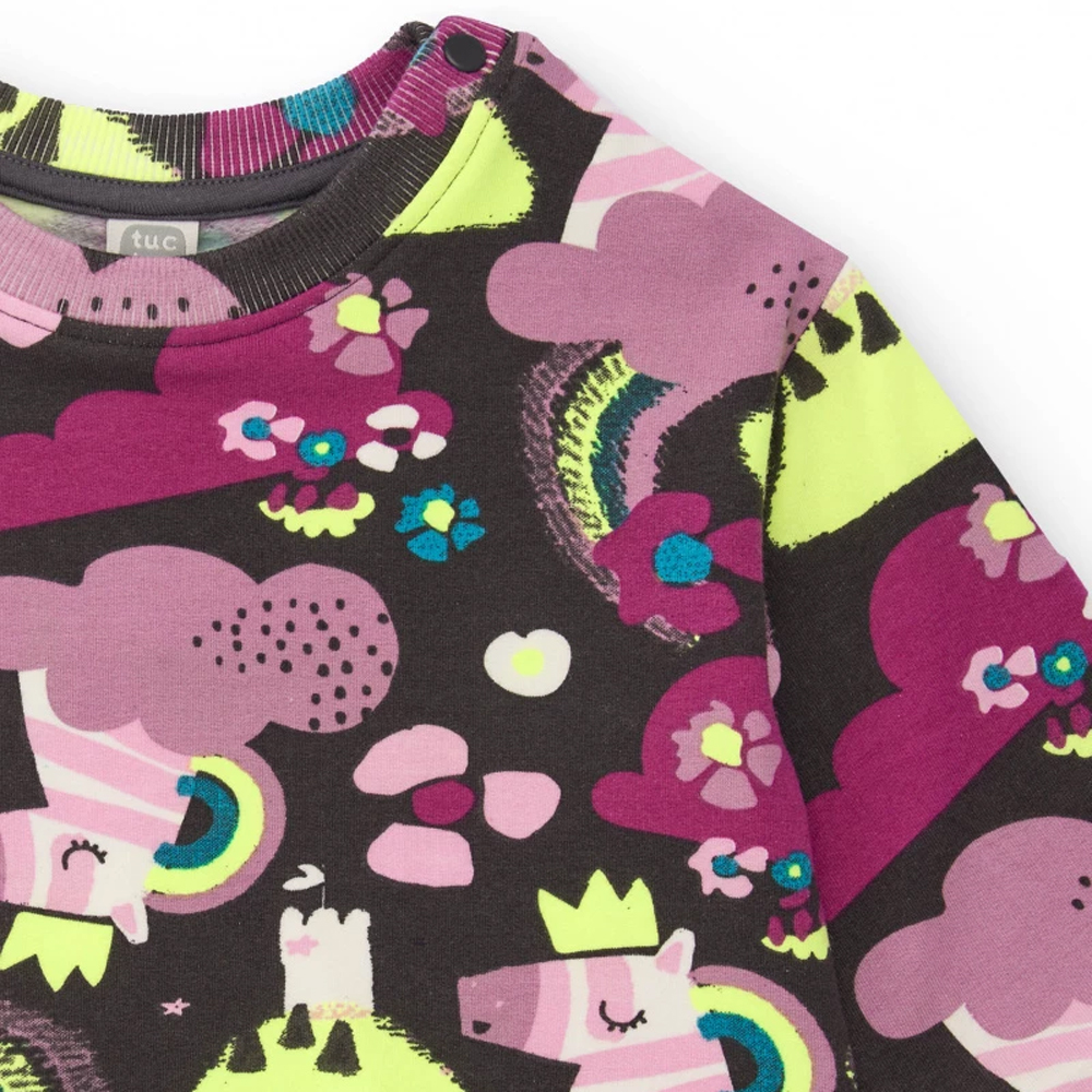 Παιδική μακρυμάνικη φούτερ μπλούζα TUC TUC κορίτσι - 3