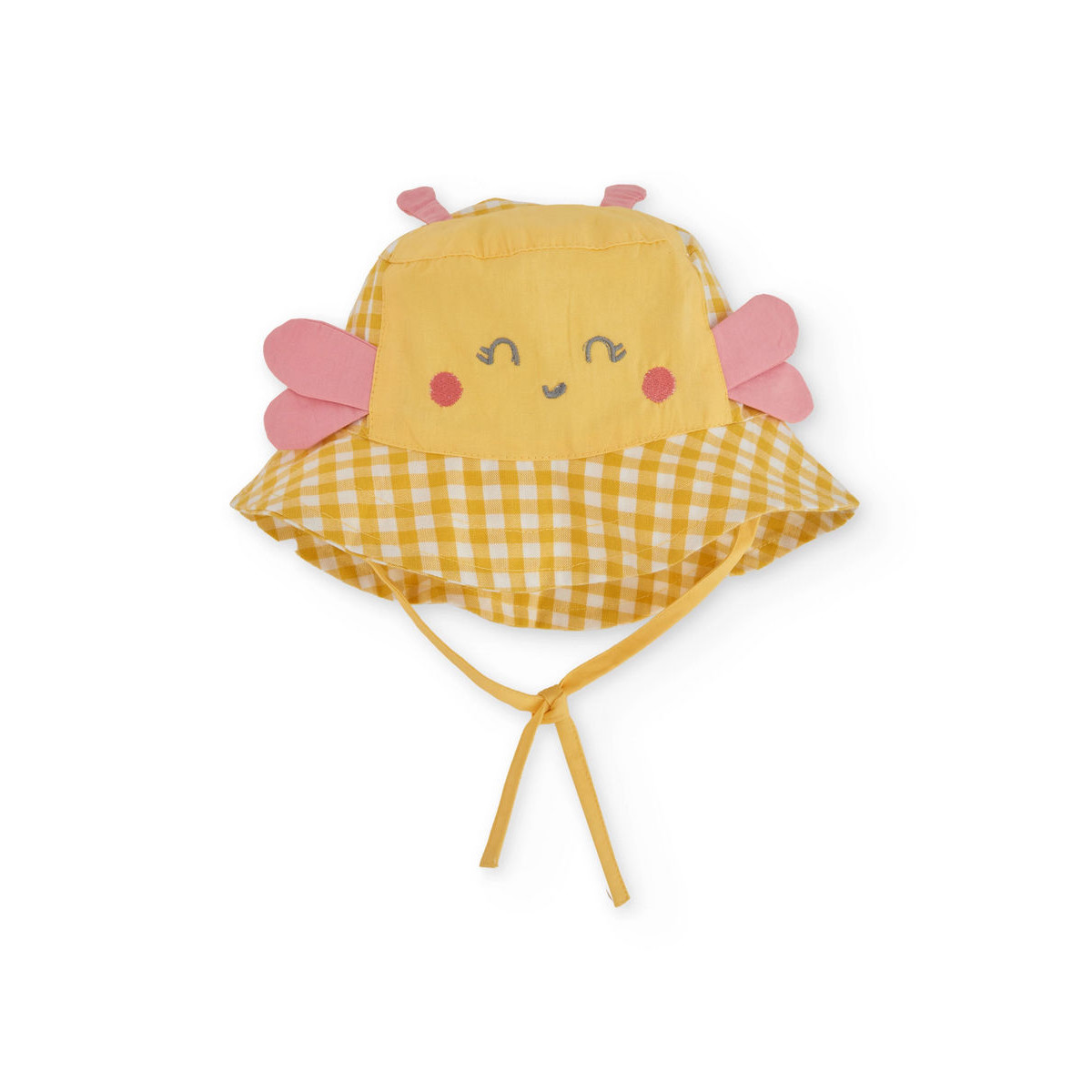 Βρεφικό καπέλο TUC TUC κορίτσι - ΚΙΤΡΙΝΟ