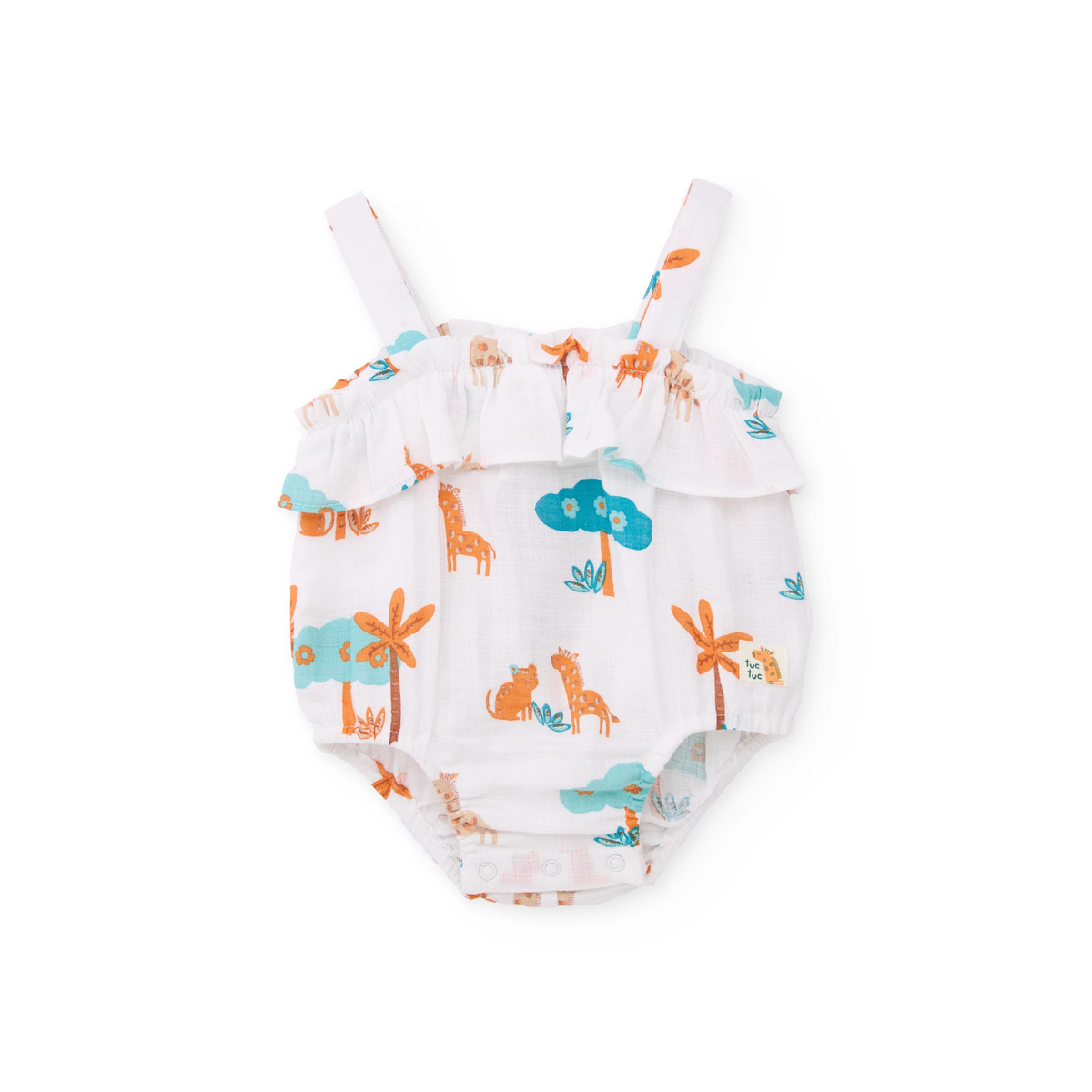 Βρεφική σαλοπέτα TUC TUC κορίτσι - ΛΕΥΚΟ