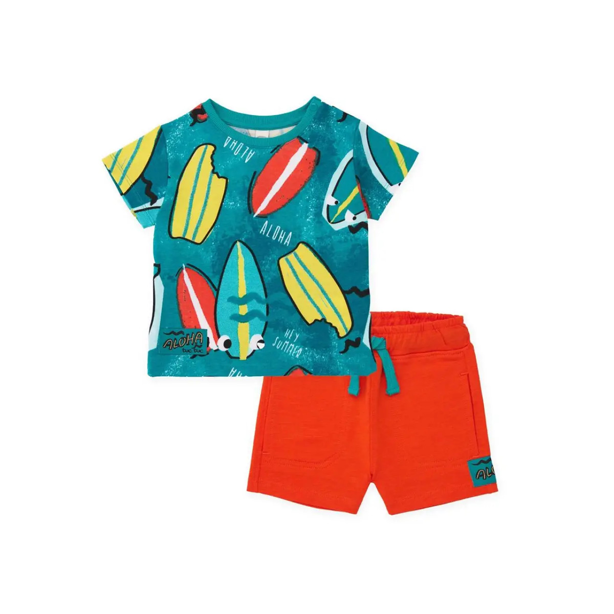 Παιδικό σετ με βερμούδα TUC TUC αγόρι - ΠΡΑΣΙΝΟ