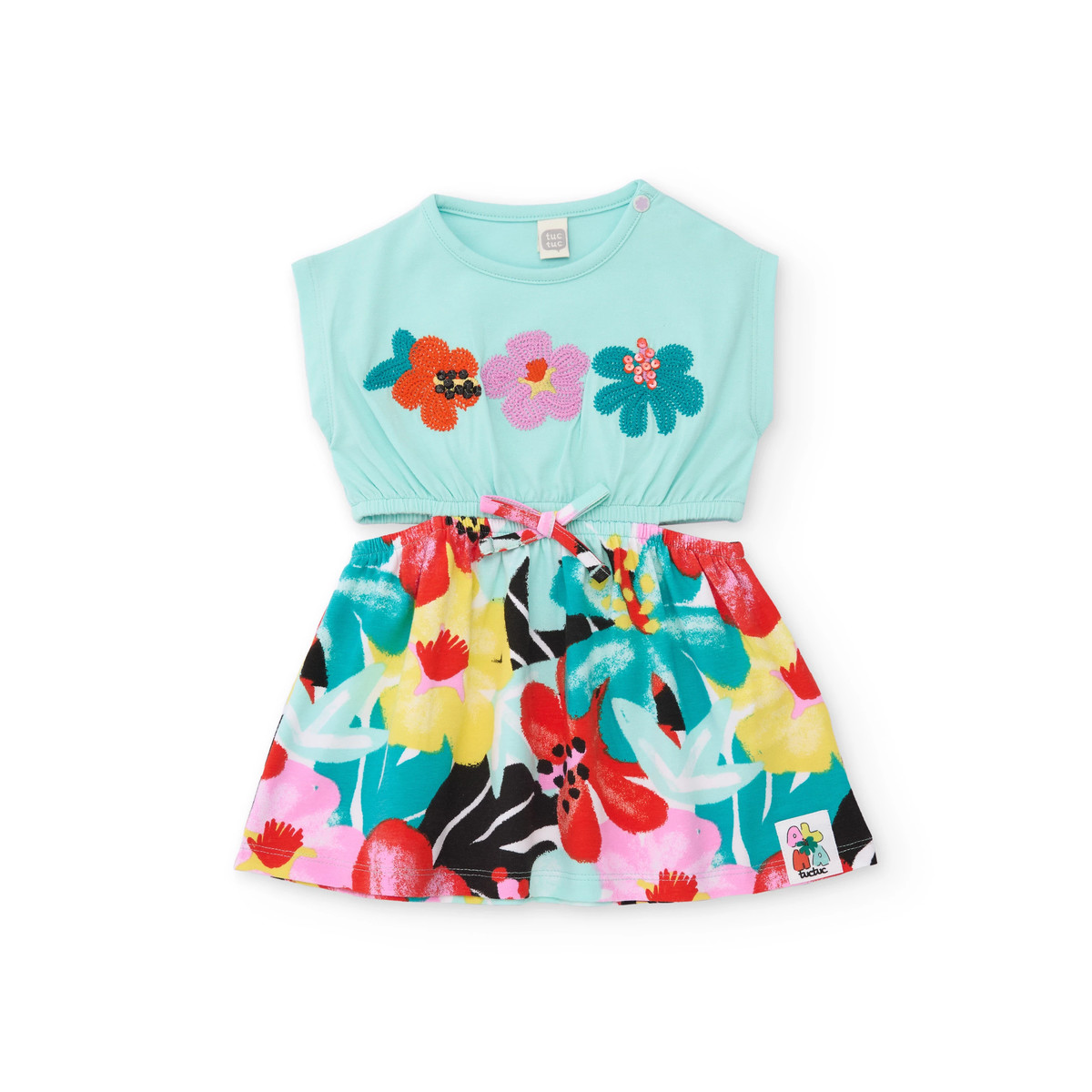 Παιδικό φόρεμα TUC TUC κορίτσι - ΜΠΛΕ