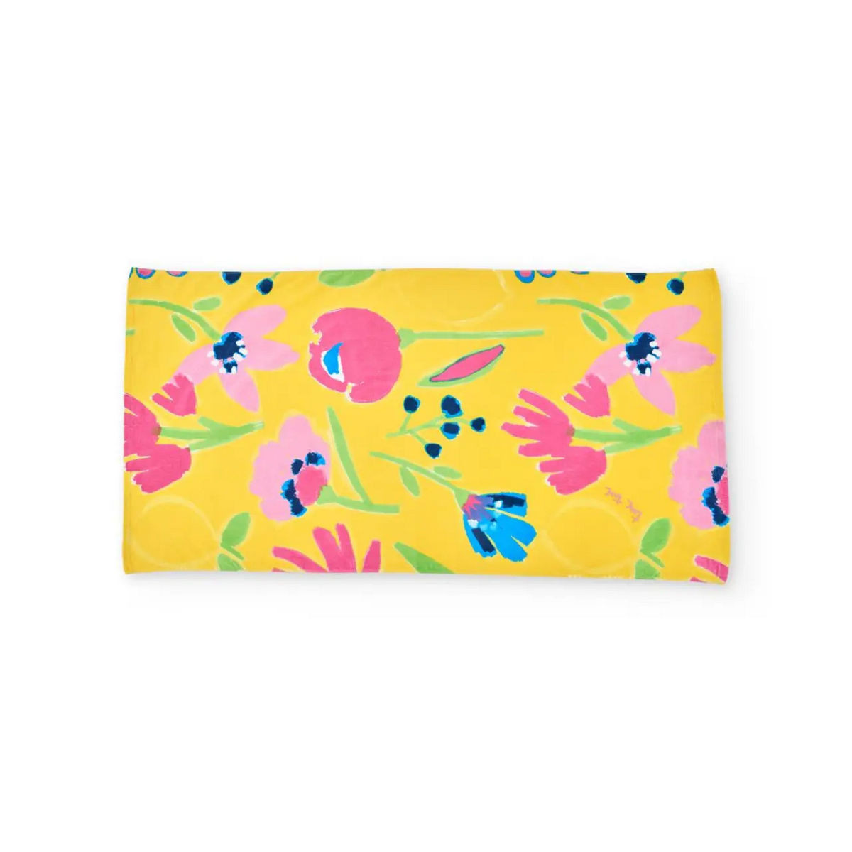 Παιδική πετσέτα παραλίας TUC TUC 150x75cm - ΚΙΤΡΙΝΟ