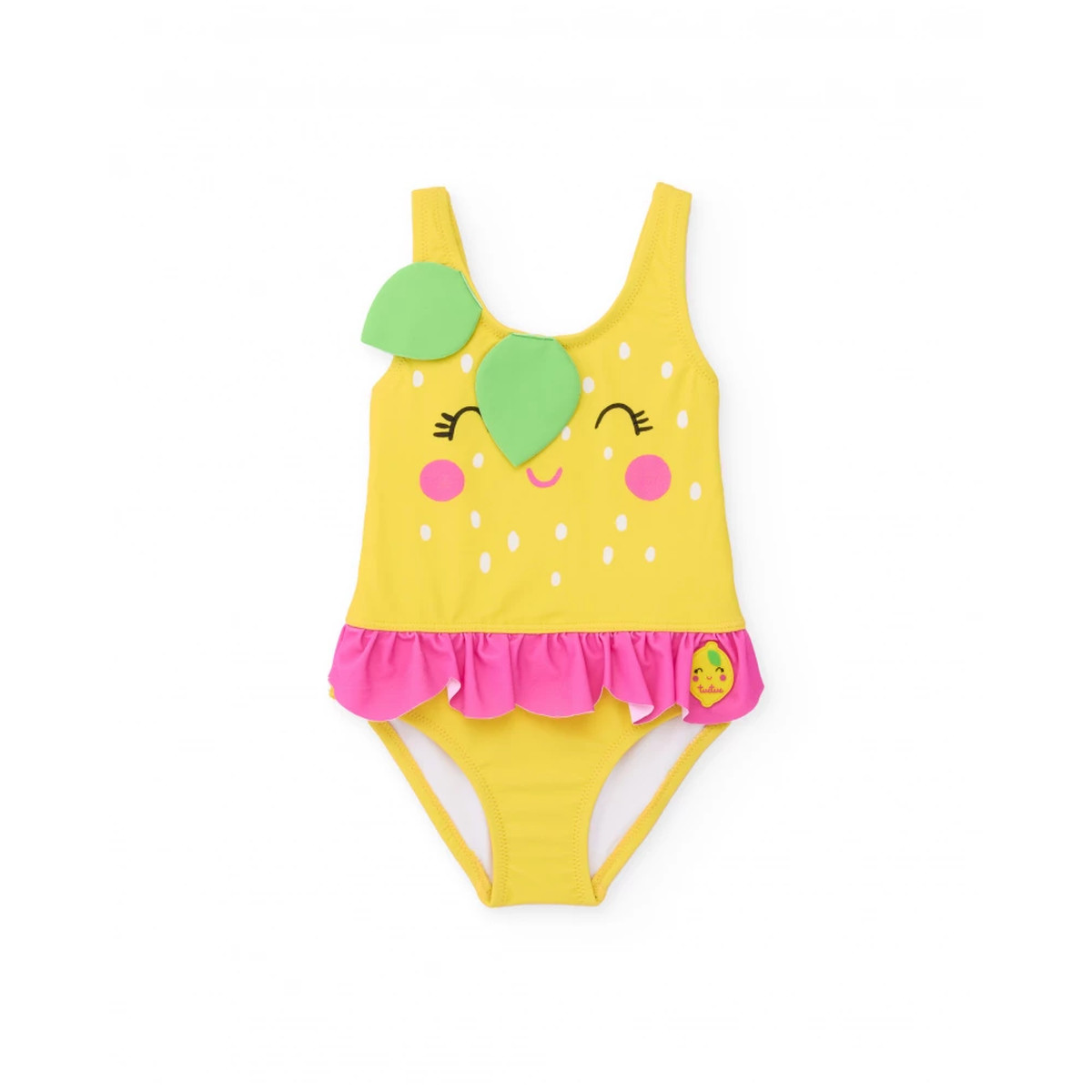 Παιδικό μαγιό TUC TUC κορίτσι - ΚΙΤΡΙΝΟ