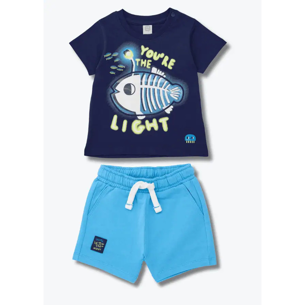 Παιδικό σετ με βερμούδα TUC TUC αγόρι - NAVY