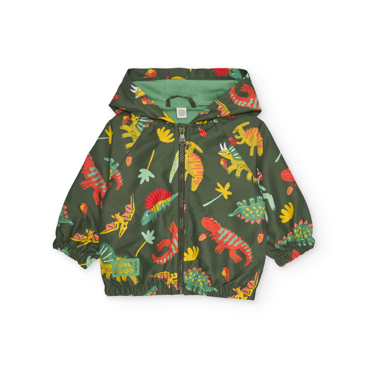 Παιδικό αδιάβροχο μπουφάν εποχής TUC TUC αγόρι - ΠΡΑΣΙΝΟ