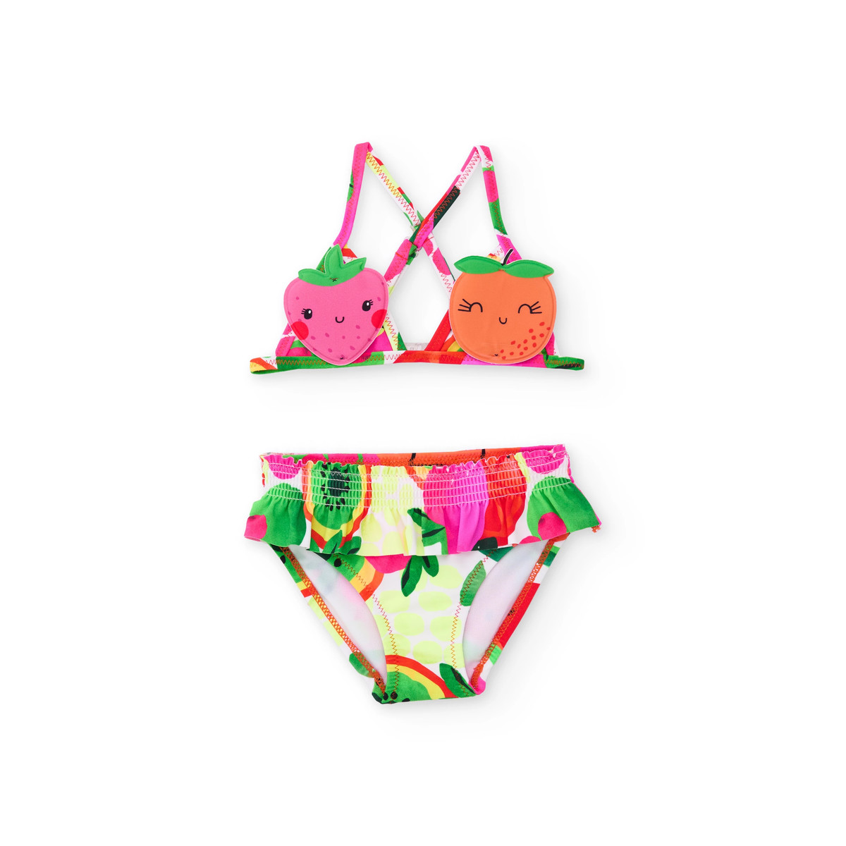 Παιδικό μαγιό μπικίνι TUC TUC κορίτσι - ΡΟΖ