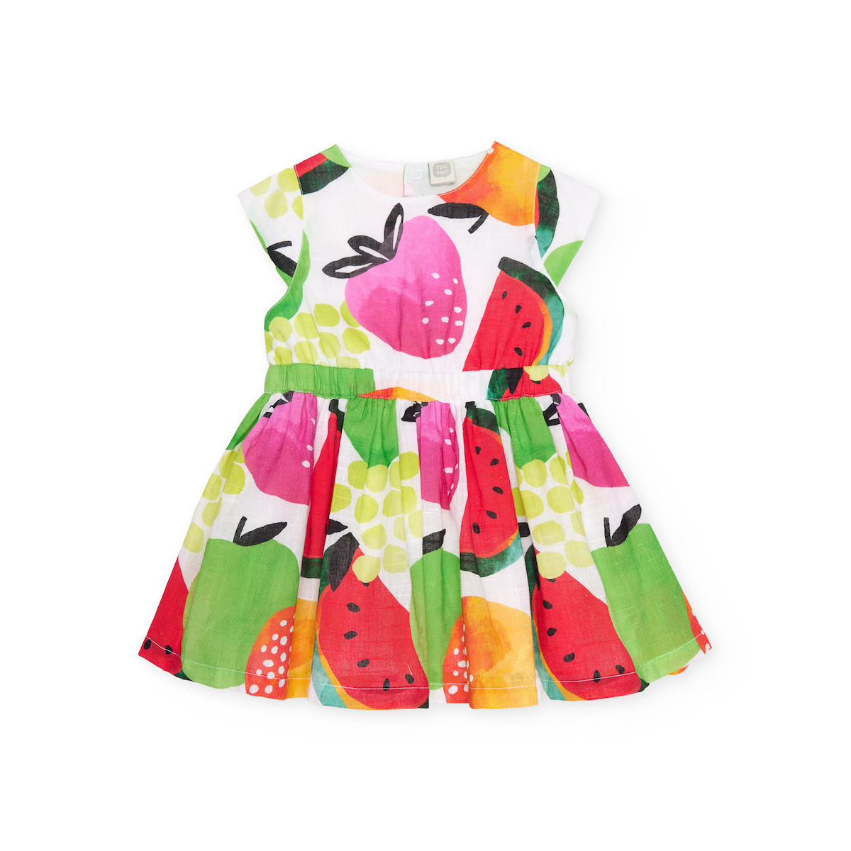 Παιδικό φόρεμα TUC TUC κορίτσι - ΛΕΥΚΟ