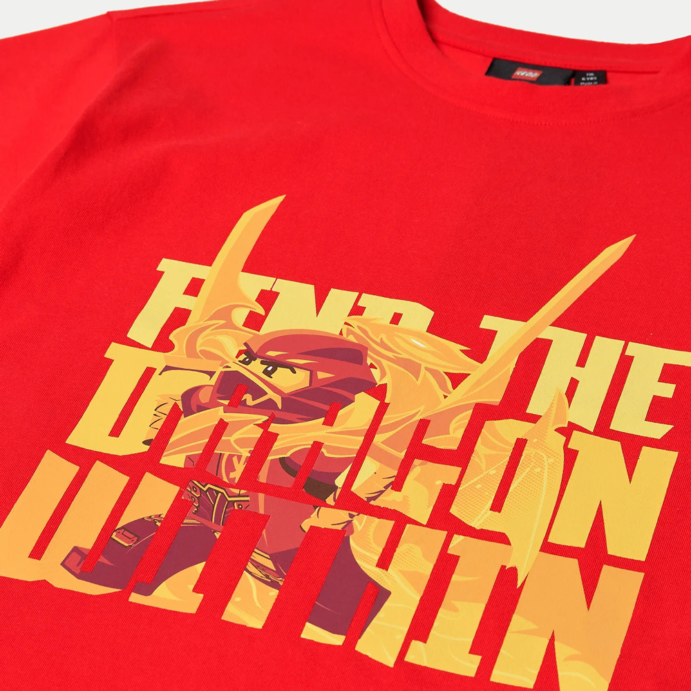 Παιδική κοντομάνικη μπλούζα LEGO NINJAGO αγόρι - 3