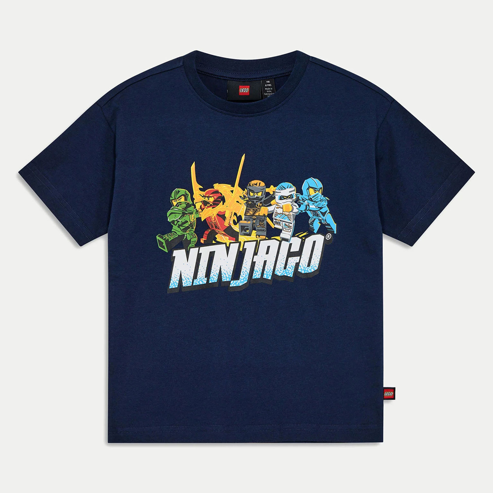 Παιδική κοντομάνικη μπλούζα LEGO NINJAGO αγόρι - 1