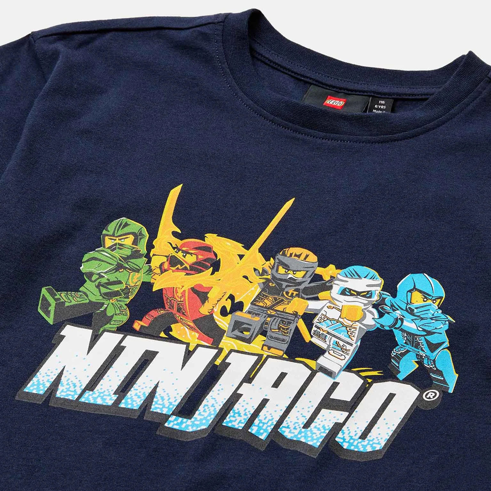 Παιδική κοντομάνικη μπλούζα LEGO NINJAGO αγόρι - 3