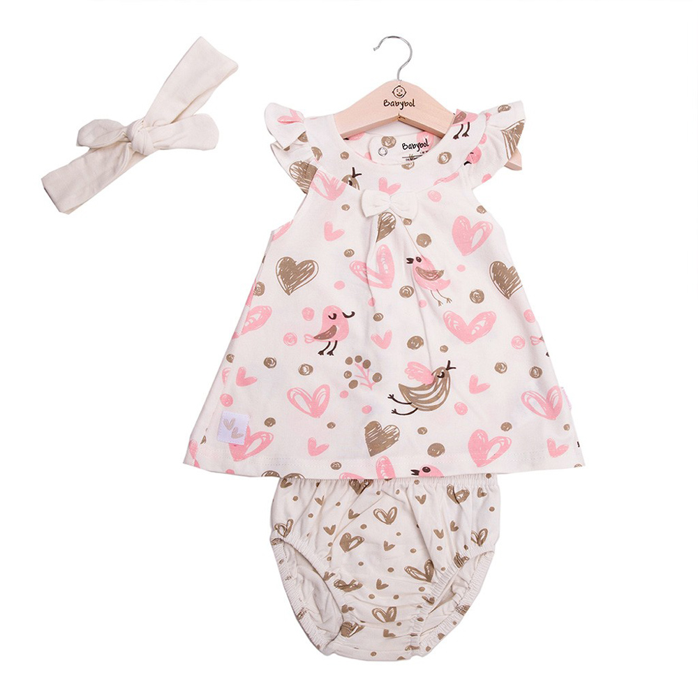 Φόρεμα BABYBOL - ΕΚΡΟΥ