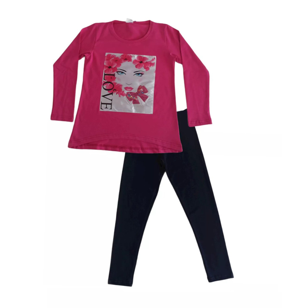 Σετ εποχής Piccino κορίτσι - ΦΟΥΞΙΑ