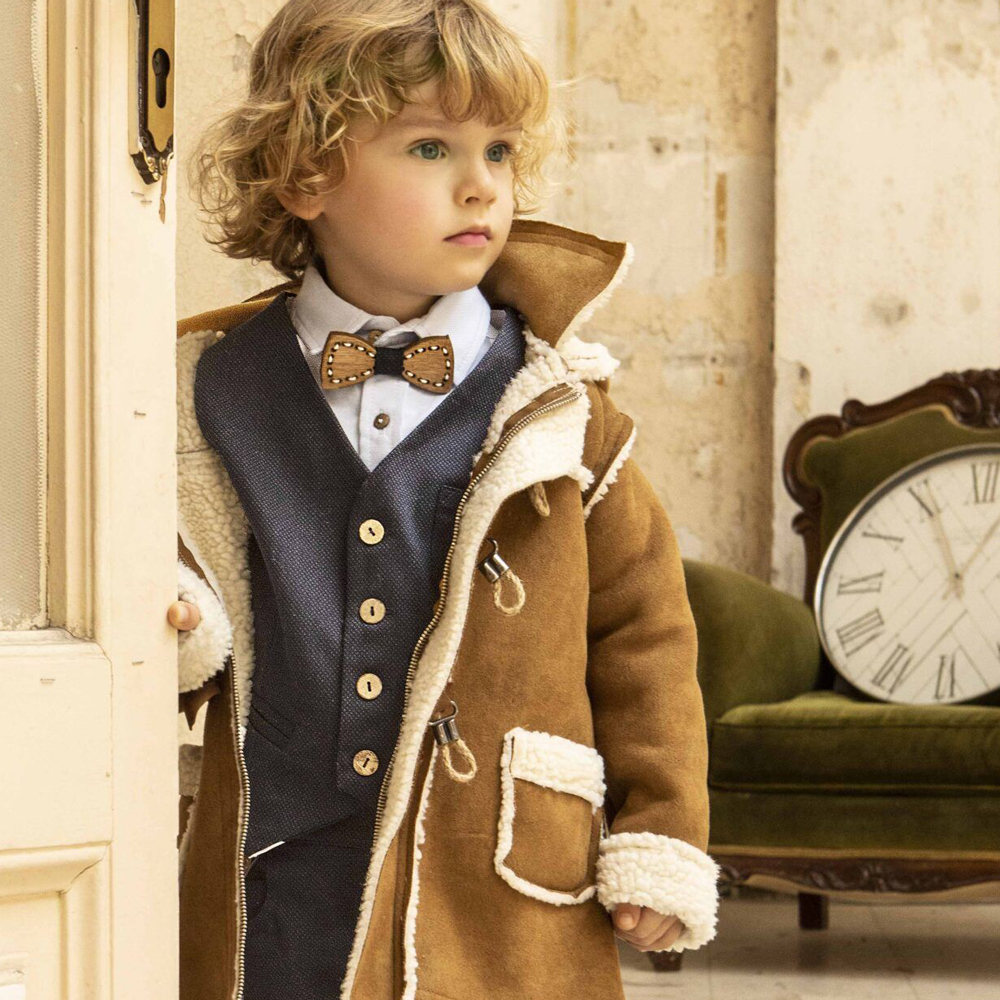 Χειμερινό σύνολο βάπτισης για αγόρι BABY BLOOM 7 τμχ - 3