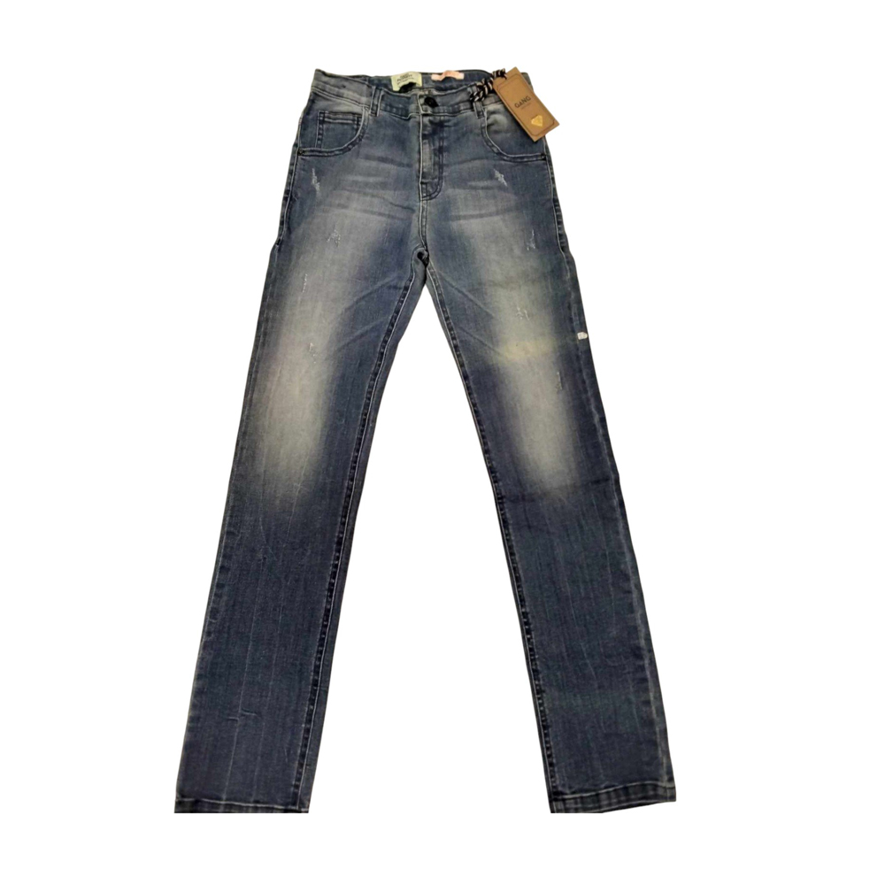 Παιδικό τζιν παντελόνι GANG αγόρι - ΜΠΛΕ