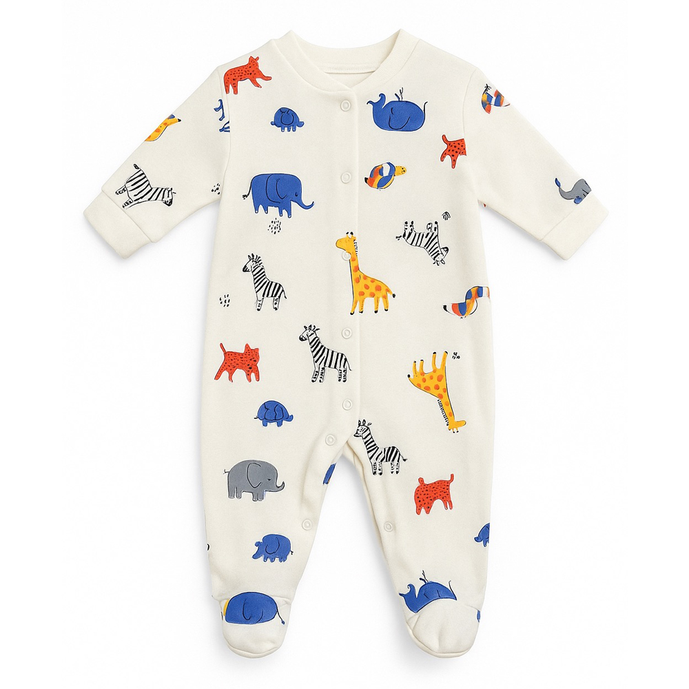 Βρεφικό φορμάκι BABYBAL αγόρι - ΕΚΡΟΥ