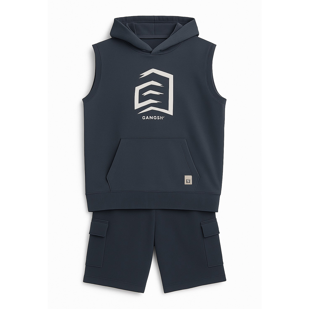 Σετ με βερμούδα GANG - ΑΝΘΡΑΚΙ