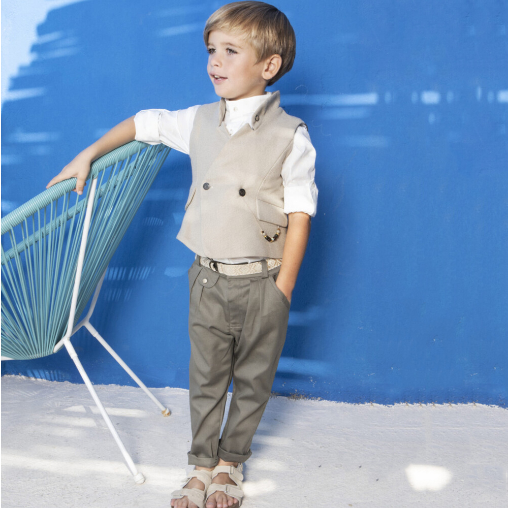 Βαπτιστικό κοστούμι BABY BLOOM - ΜΠΕΖ