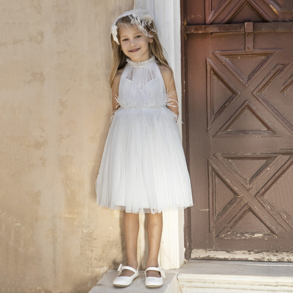 Βαπτιστικό φόρεμα BABY BLOOM - ΙΒΟΥΑΡ