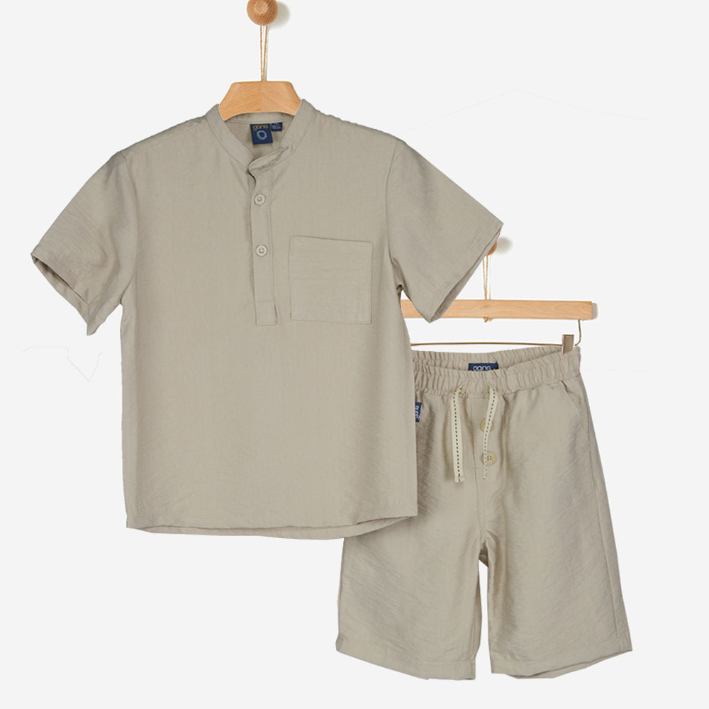 Σετ με βερμούδα GANG αγόρι - ΜΠΕΖ