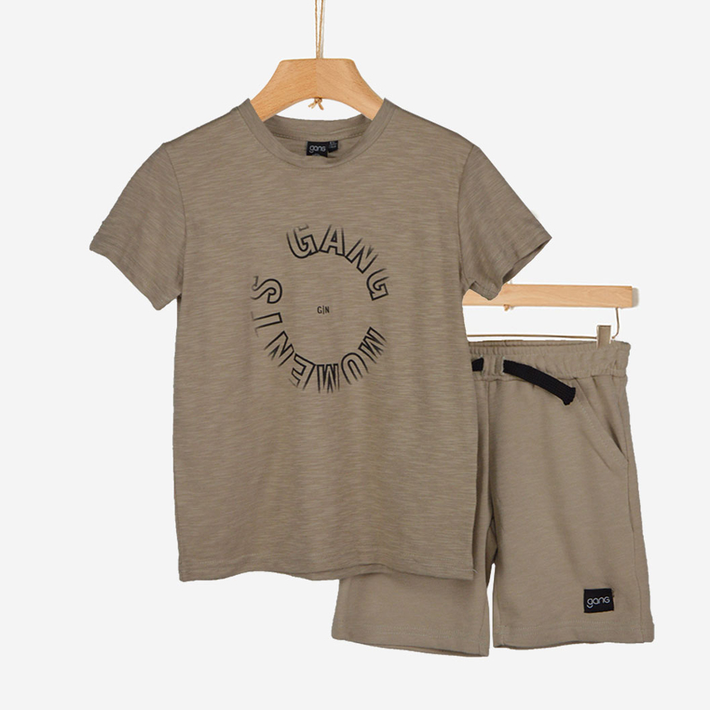 Σετ με βερμούδα Gang αγόρι - ΜΠΕΖ