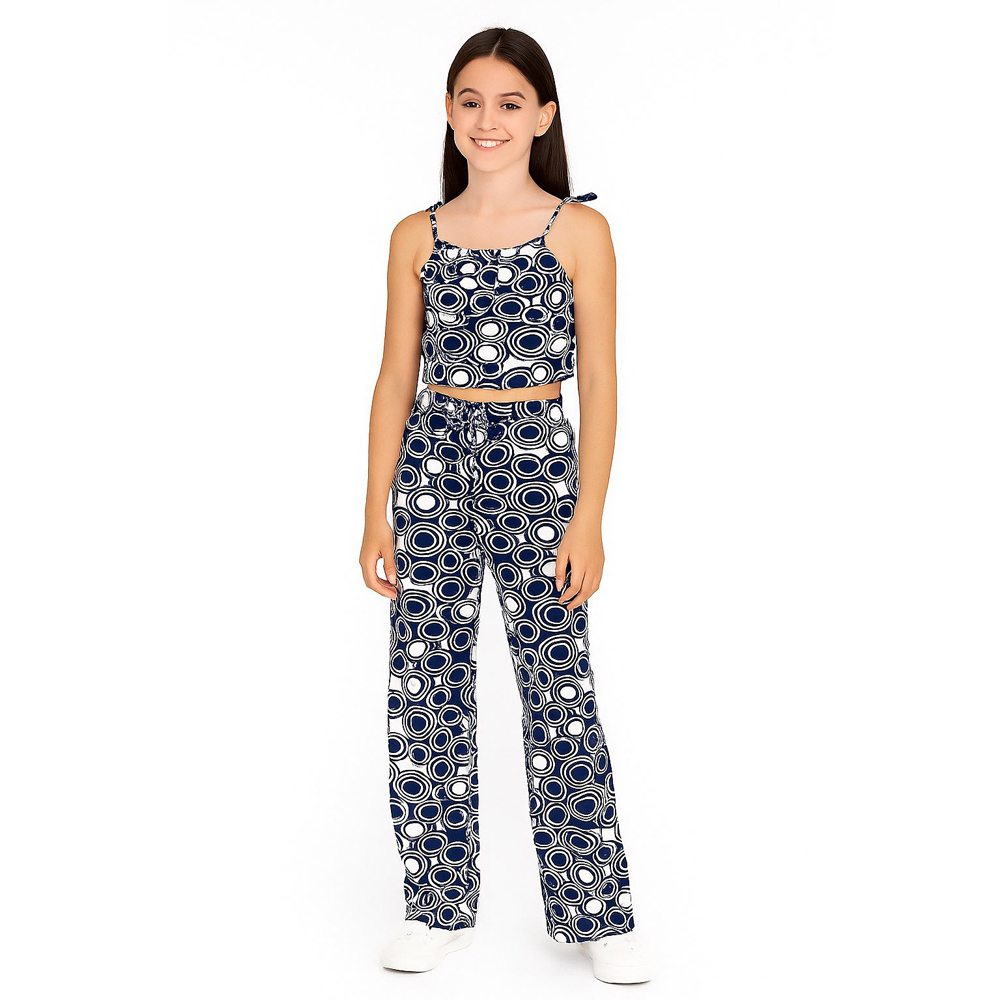 Σετ με παντελόνα PICCINO κορίτσι - ΜΠΛΕ