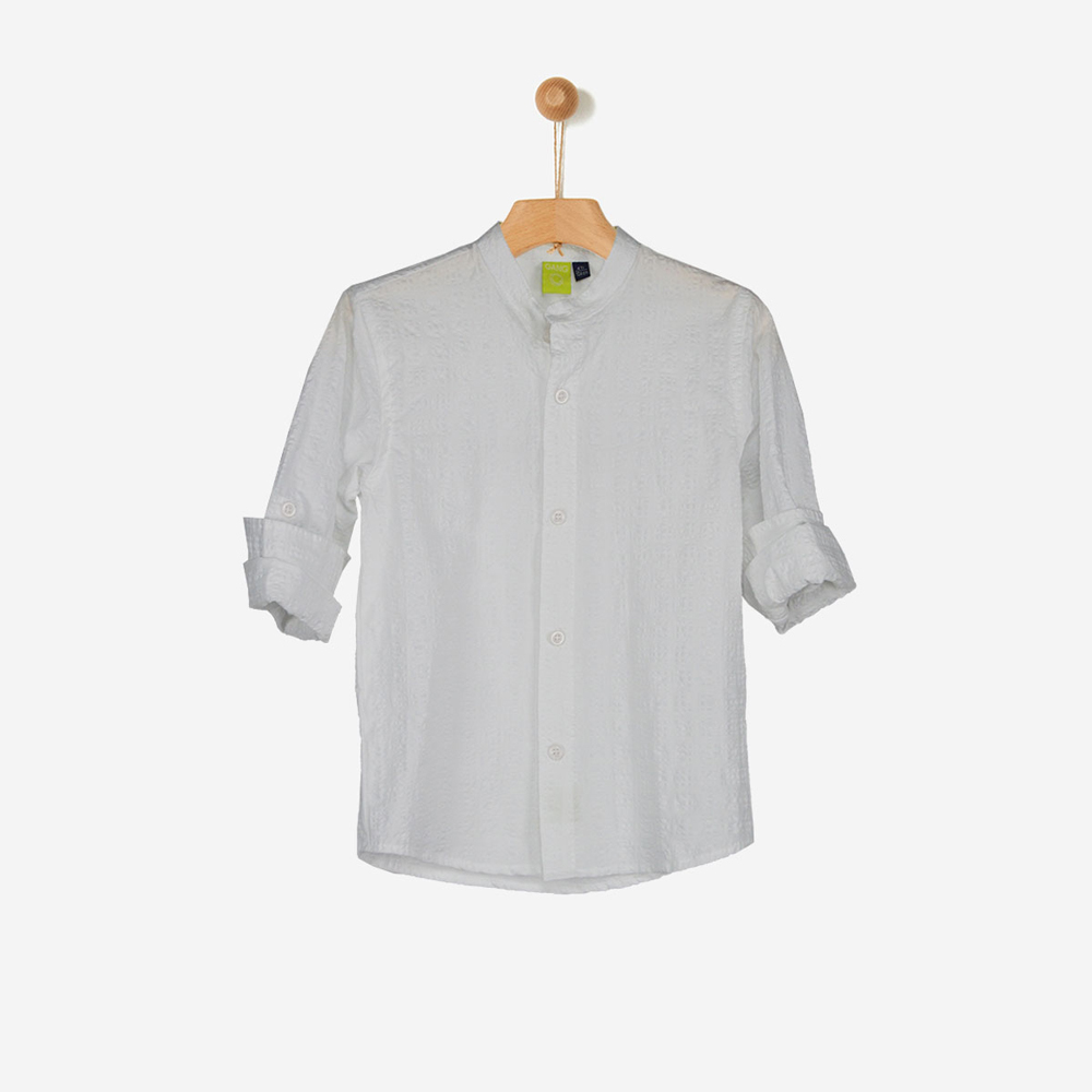 Πουκάμισο GANG αγόρι - ΛΕΥΚΟ