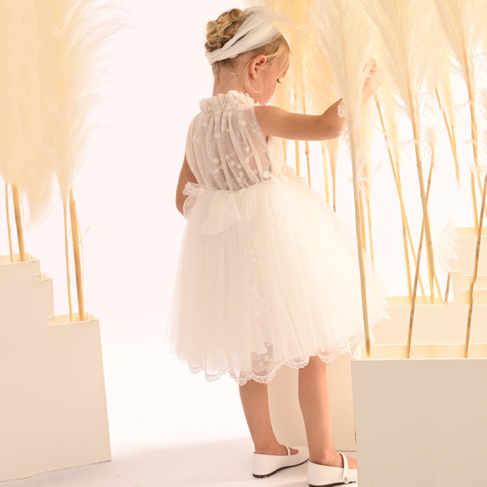 Βαπτιστικό φόρεμα BABY BLOOM κορίτσι - 3