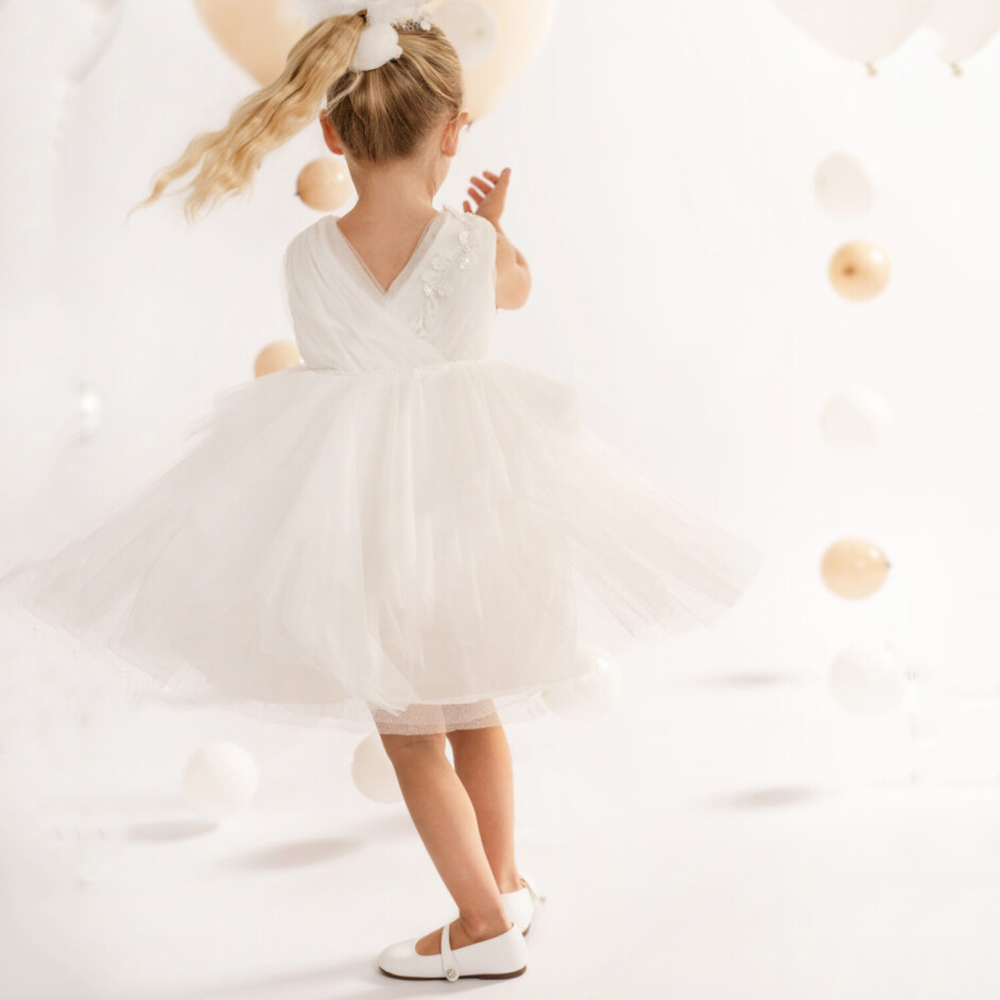 Βαπτιστικό φόρεμα BABY BLOOM κορίτσι - 4