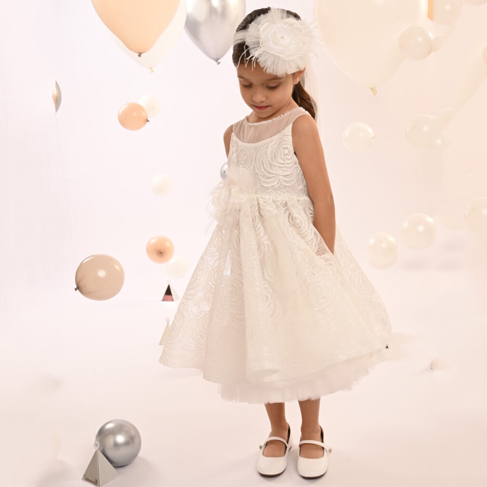 Βαπτιστικό φόρεμα BABY BLOOM κορίτσι - 2