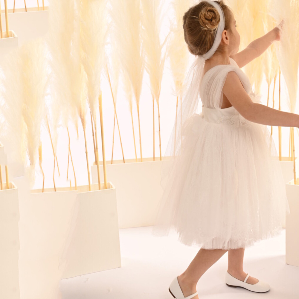 Βαπτιστικό φόρεμα BABY BLOOM κορίτσι - 4