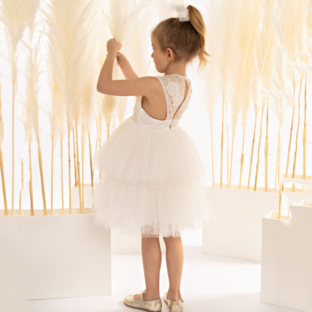 Βαπτιστικό φόρεμα BABY BLOOM κορίτσι - 3