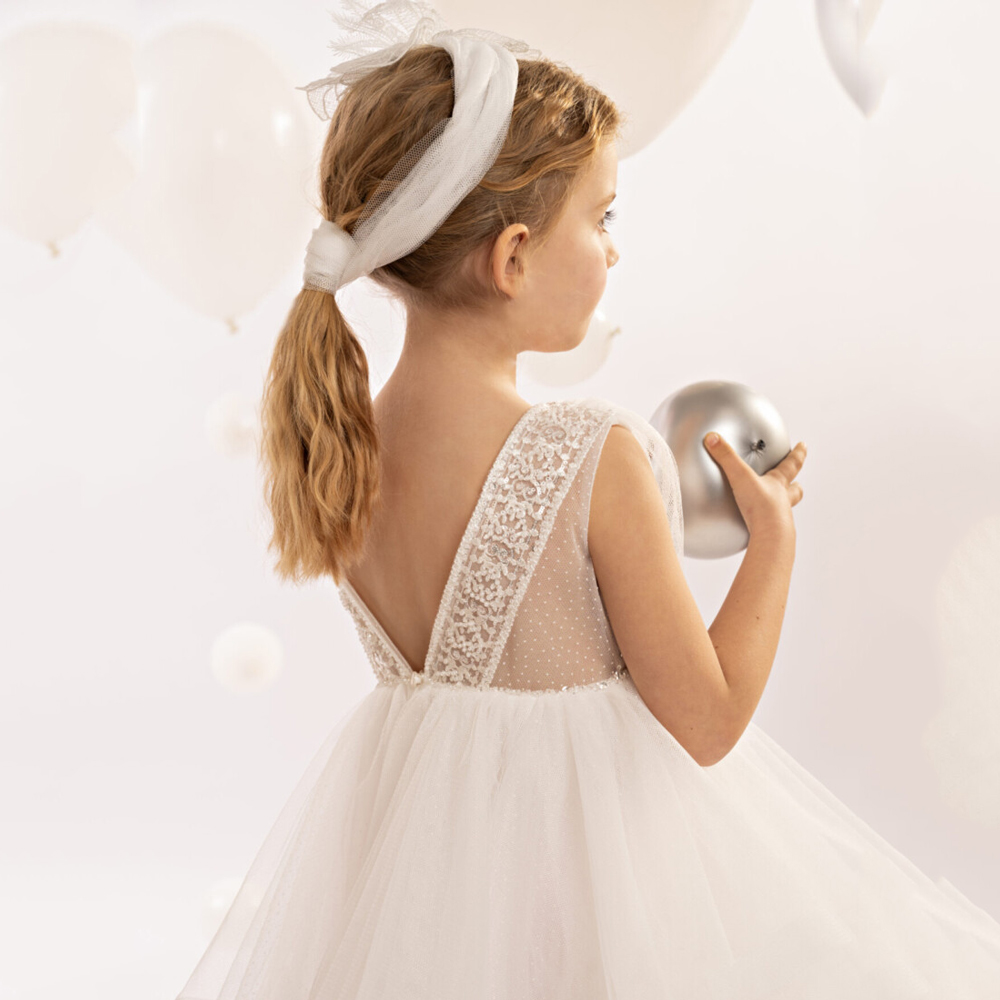 Βαπτιστικό φόρεμα BABY BLOOM κορίτσι - 2