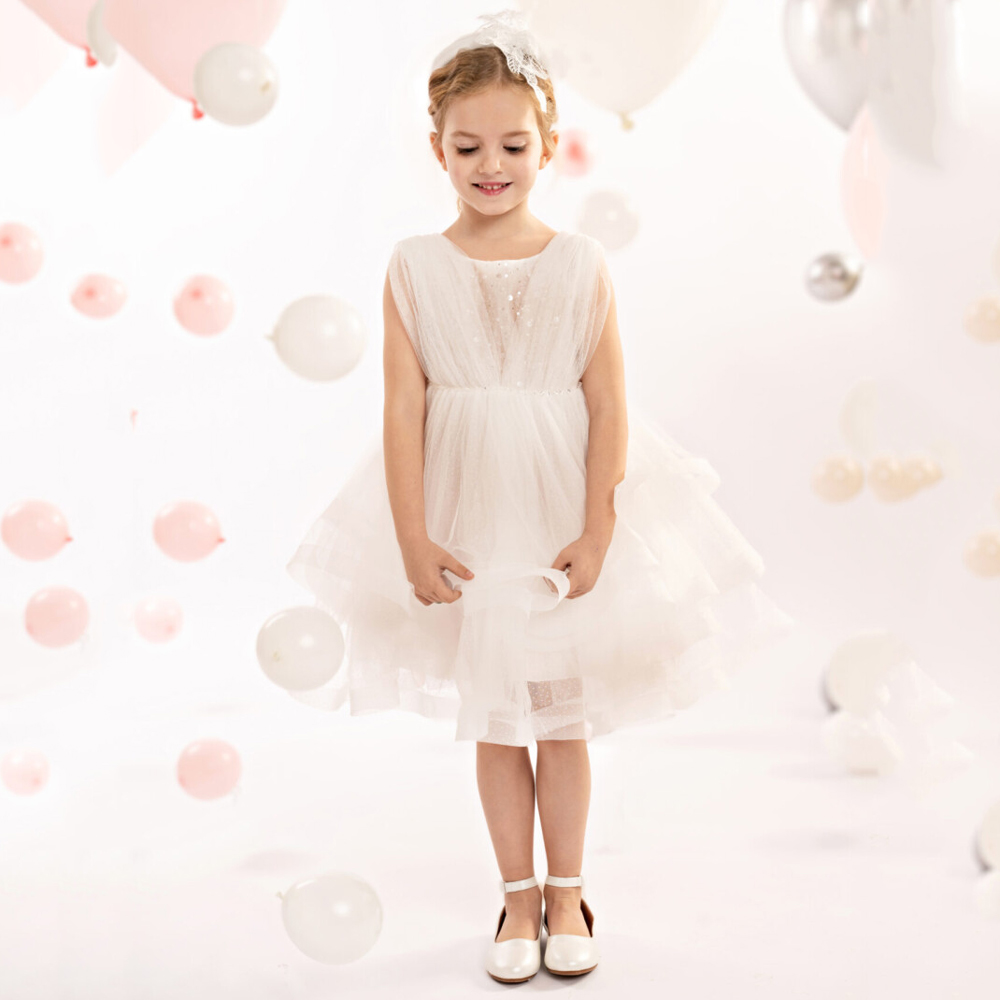 Βαπτιστικό φόρεμα BABY BLOOM κορίτσι - 4