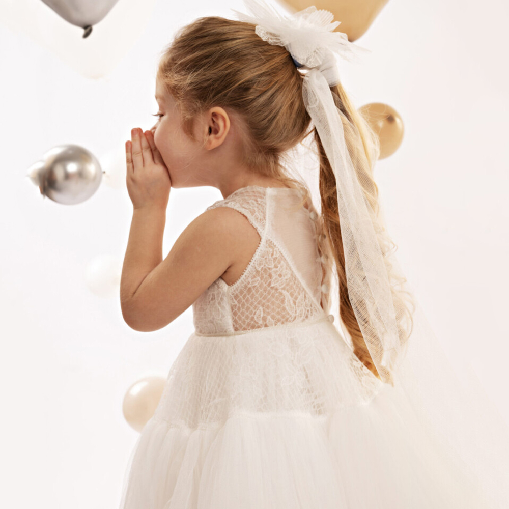 Βαπτιστικό φόρεμα BABY BLOOM κορίτσι - 4