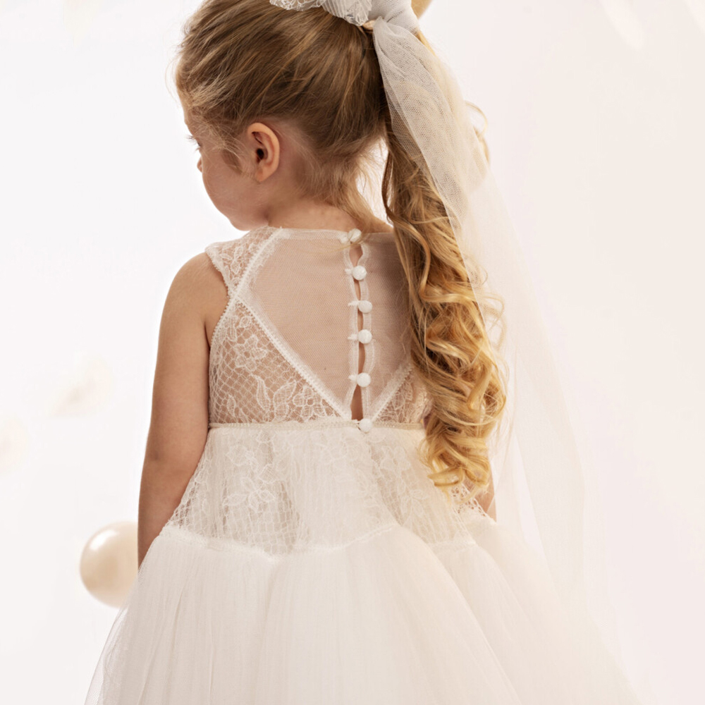 Βαπτιστικό φόρεμα BABY BLOOM κορίτσι - 5