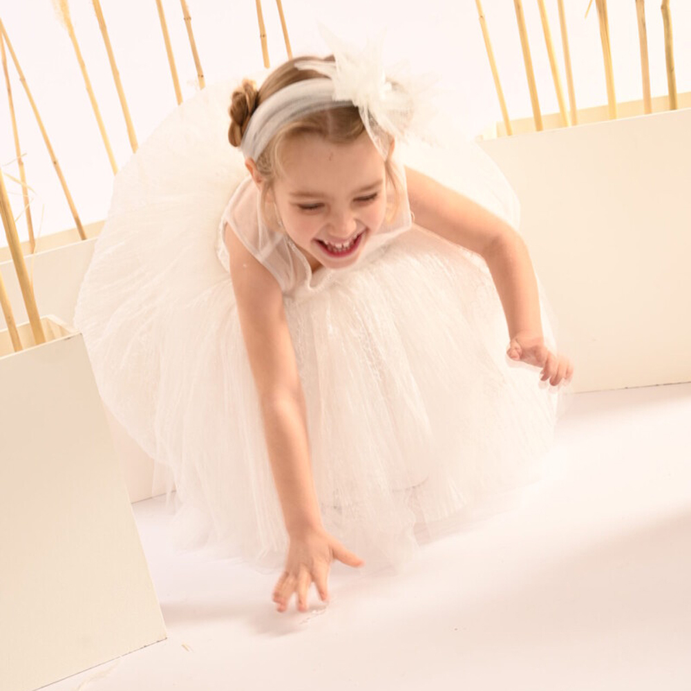 Βαπτιστικό φόρεμα BABY BLOOM κορίτσι - 3
