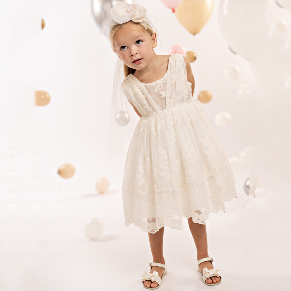 Βαπτιστικό φόρεμα BABY BLOOM κορίτσι - 3