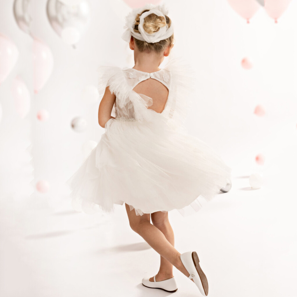 Βαπτιστικό φόρεμα BABY BLOOM κορίτσι - 3
