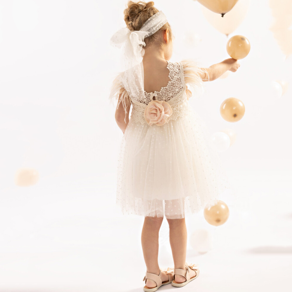 Βαπτιστικό φόρεμα BABY BLOOM κορίτσι - 5